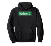 Madison St New York City NYC pour Homme et Femme Sweat à Capuche