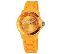 Madison U4167-22 Montre unisexe Candy Time avec bracelet en silicone orange