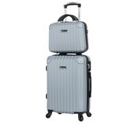 Madisson Ensemble Valise Cabine 55 cm et Vanity Assorti Kyoto Gris