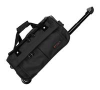 Madisson - Valise Cabine Pliable 2 roulettes - Compatible EasyJet et Ryanair 45X35X20CM- Noir