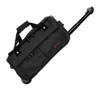 Madisson - Valise Cabine Pliable 2 roulettes - Compatible EasyJet et Ryanair 45X35X20CM- Noir