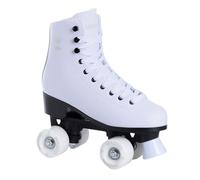MADIVO Patins à roulettes classiques rétro pour femme | Roulements à billes ABEC-7 | Patins à roulettes pour fille | Blanc | Tailles 35, 36, 37, 38, 39, 40, 41 (38)
