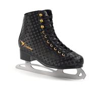 MADIVO SMJ Exclusive Patins à glace pour femme Patinage artistique Patins à glace classiques Noir | Tailles : 37, 38, 39, 40, 41 (38)