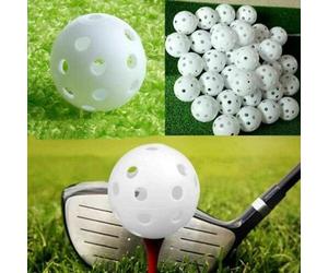 Madkanao Boule D'exercice De Golf Creux En Plastique Ballon De Trou Vide Ballon D'exercice Intérieur
