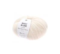 Rico Design Madly In Love Luxury Baby Alpaca & Merino Chunky Couleur 001 Crème Blanc