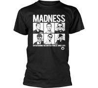 Madness - "Since 1979" T-shirt pour homme/femme Unie PH2008 (3XL) (Noir)