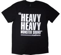 Madness - T-shirt "Heavy Heavy" pour homme/femme unie RO14141 (M) (Noir)