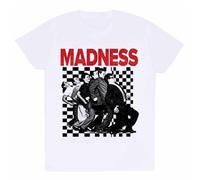 Madness - T-shirt OSB CHECK - Adulte (L) (Blanc)