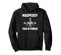 Madness This is Power Guerrier Spartiate Musculation Sweat à Capuche