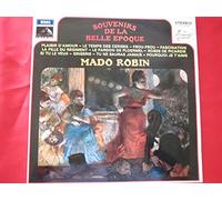 Mado Robin - MADO ROBIN souvenirs de la belle époque LP25cm Pathé - frou-frou/griserie VG++
