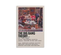 MADOMMED The Big Bang Theory Poster Peinture décorative sur toile Art mural pour salon, chambre à coucher, art mural, impression d'image moderne, décoration de salle familiale, 30 x 45 cm
