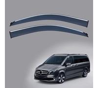 MadongJ Déflecteurs d'air de Vent de Voiture pour Benz V-Class W447 2016, Déflecteurs d'air de Fenêtre Latérale Résistant Pluie et Fumée
