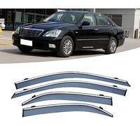 MadongJ Déflecteurs d'air de Vent de Voiture pour Toyota Crown MK12/S180 2005-2009, Déflecteurs d'air de Fenêtre Latérale Résistant Pluie et Fumée