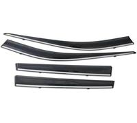 MadongJ Déflecteurs d'air de Vent de Voiture pour Toyota Rav 4 Rav4 XA50 2019-2021, Déflecteurs d'air de Fenêtre Latérale Résistant Pluie et Fumée