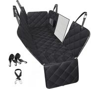 MadongJ Housses de Siège d'auto pour Chien pour Toyota Corolla (E210) Hatchback 2019-2023, Résistante à l'usure avec Fenêtre en Filet Protege Siege Voiture Chien,Black/A