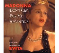 MADONNA - Don't cry for me Argentina 4-Track CARD SLEEVE - 1) Don't cry for me Argentina (Miami Mix Edit) 2) Don't cry for me Argentina (Miami Spanglish Mix Edit) 3) Don't cry for me Argentina (Miami Mix) 4) Don't cry for me Argentina (Album version) - CDSINGLE