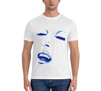 Madonna Erotica T-Shirt Mens Workout Shirts Sweat Shirts, Men White S