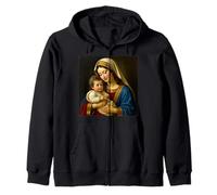 Madonna et l'enfant après Raphael Sweat à Capuche