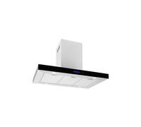 Klarstein Madonna 90cm 624,4 m³/h Hotte îlot Argent A