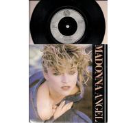 Madonna - Madonna Angel (Edit) Grey centre UK 45 7" single +Picture Sleeve +Burning Up
