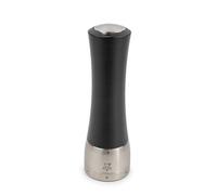 Moulin À Poivre Manuel En Bois Et Inox U'select Couleur Noir Mat 21 Cm Madras