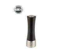 Madras Moulin à sel manuel en bois et inox, u'Select, chocolat, 21 cm