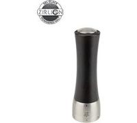 Madras Moulin à sel manuel en bois et inox, u'Select, chocolat, 21 cm Inox G