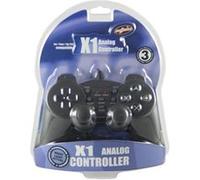 Madrics X1 Controller - Manette de jeu - 12 boutons - filaire - noir - pour Sony PlayStation 2, Sony PlayStation Noir G
