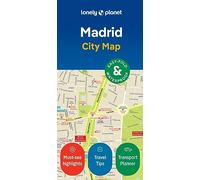 Lonely Planet – Madrid City Map – 2e édition – anglais