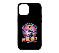 Madrid Espagne 2026 Great European Eclipse Cat Lunettes de Soleil Coque pour iPhone 12/12 Pro