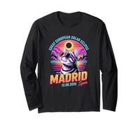 Madrid Espagne 2026 Great European Eclipse Cat Lunettes de Soleil Manche Longue