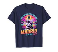 Madrid Espagne 2026 Great European Eclipse Cat Lunettes de Soleil T-Shirt