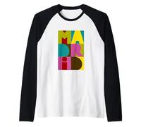 Madrid Lettres Souvenir Manche Raglan