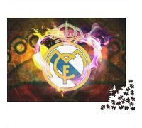 Madrid RMD Puzzles 1000 Pièces Cadeau Unique Football Clubs Jeu Éducatif Challenge Toy À De Qualité Supérieure Peinture Art pour Adultes Et Enfants 38x26cm/1000pcs