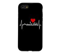 Madrid Skyline Battement de Cœur Espagne Silhouette Love Coque pour iPhone SE (2020) / 7/8