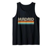 Madrid Spain Retro Souvenirs Vacances Espagne Débardeur