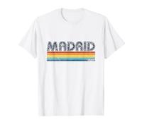 Madrid Spain Retro Souvenirs Vacances Espagne T-Shirt