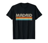 Madrid Spain Retro Souvenirs Vacances Espagne T-Shirt