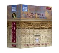 Marco Longhini – Claudio Monteverdi: Madrigali Libri I–IX – Intégrale – 15 CD – NAXOS