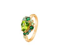 Mads Z Four Seasons-Spring Peridot Bagues 14 ct. Or 1546033-56 - Femme - Or