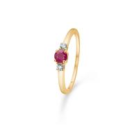 Mads Z Ruby Dream Bagues Or 0,08 ct. 1544072-56 - Femme - Or