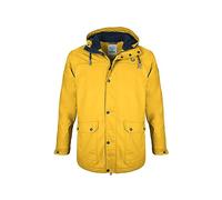 MADSea Veste de pluie Friesennerz pour homme avec doublure en polaire, jaune, M