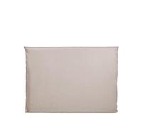 Madura - Housse de tête de lit Carlina Décoration pour Maison Salon Chambre Canapé - Idée Cadeau 100% Lin lavé légèrement froissé Ficelle et Bourdon Noir 170x134 cm