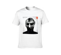 Madvillain Madvillainy Hip Hop Vintage Style Rap Casual Round Neck T Shirt White L