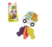 MADY - Jouet Clés pour Bébé en Forme de Voiture - Anneau de Dentition Sensoriel avec Sons et Couleurs, Sûr pour la Dentition - Stimulation Précoce dès 6 Mois - Jouet Musical