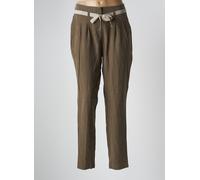 mae mahe pantalons femme de couleur vert 46