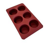 Maé - Moule à Muffin 6 Alvéoles - Silicone Alimentaire Premium Anti-Adhérent - Souple et Démoulage Facile et Net - Résistant T° -45°C / +280°C - 148 ml