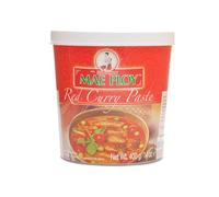 Mae Ploy Pâte de Curry Rouge, Large, Curry thaï authentique - Cuisine thaïlandaise -1000 g