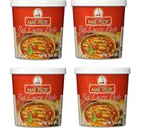 Mae Ploy Thai Pâte de Curry Rouge, 4Pack (14 oz jar)