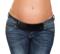 Maeband Bande de maternité pour femme Petite Noir